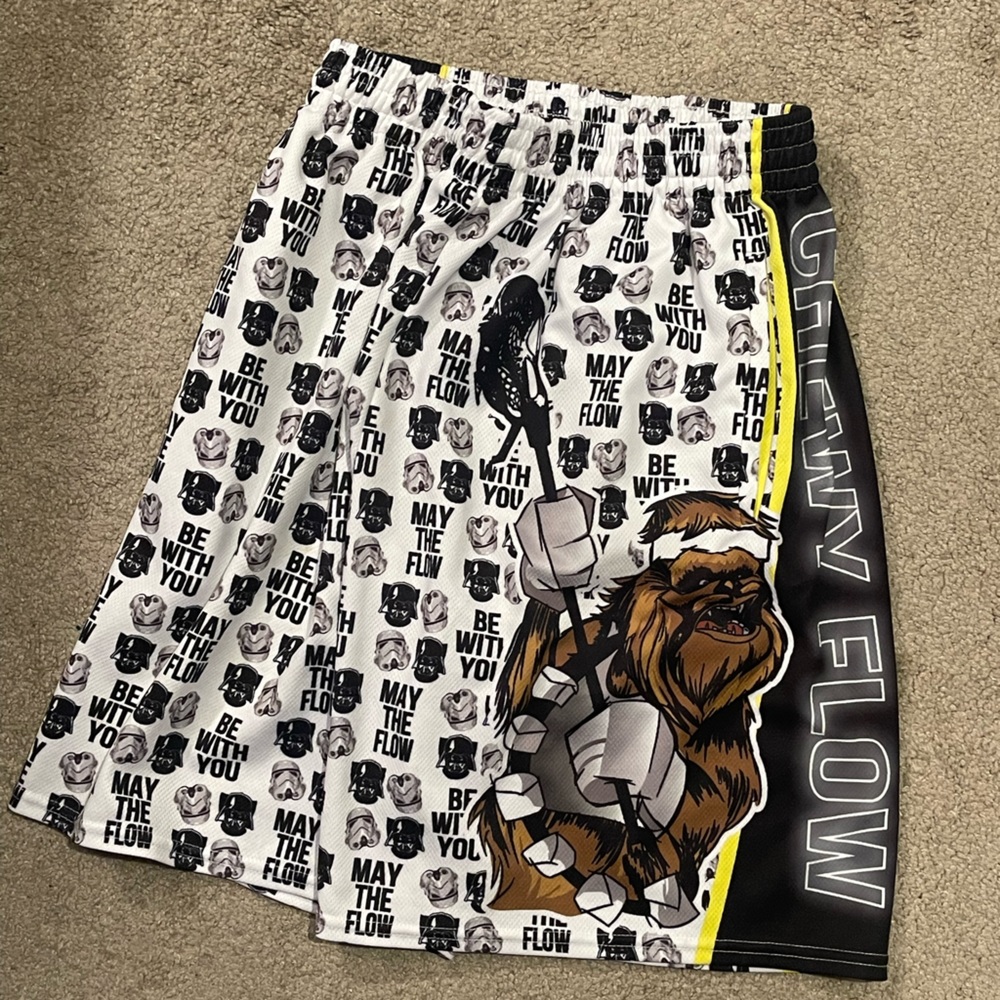 Comlax Lacrosse Shorts Lax Bro Chewbacca